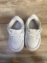 Nike Force 1 Low EasyOn TD Triple White Sneakers sz 6c