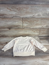 My Mimi & Pop Pop Love Me Sweatshirt Cream sz 4T