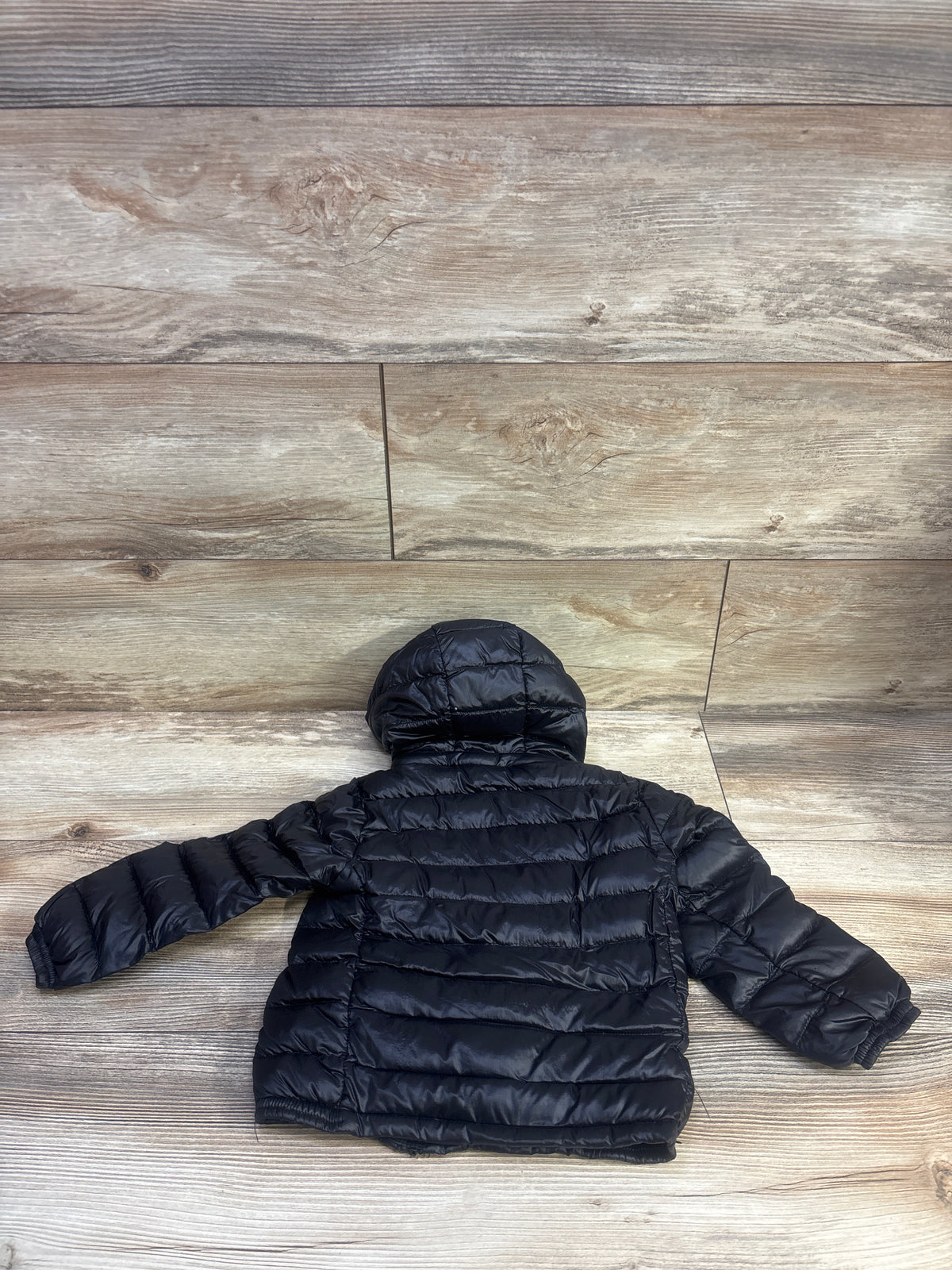 Marc & Janie Super Down Hooded Puffer Jacket Black sz 3T