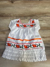 Cinco De Mayo Dress White sz 12-18m