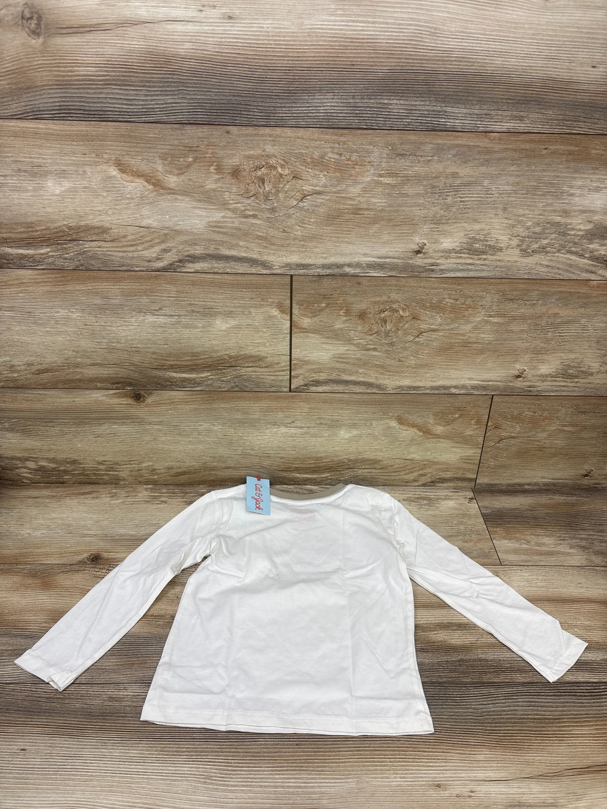 NEW Cat & Jack Farm Animal Shirt Beige sz 5T