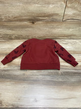 Disney Junior Mickey Mouse Sweatshirt Red sz 18m