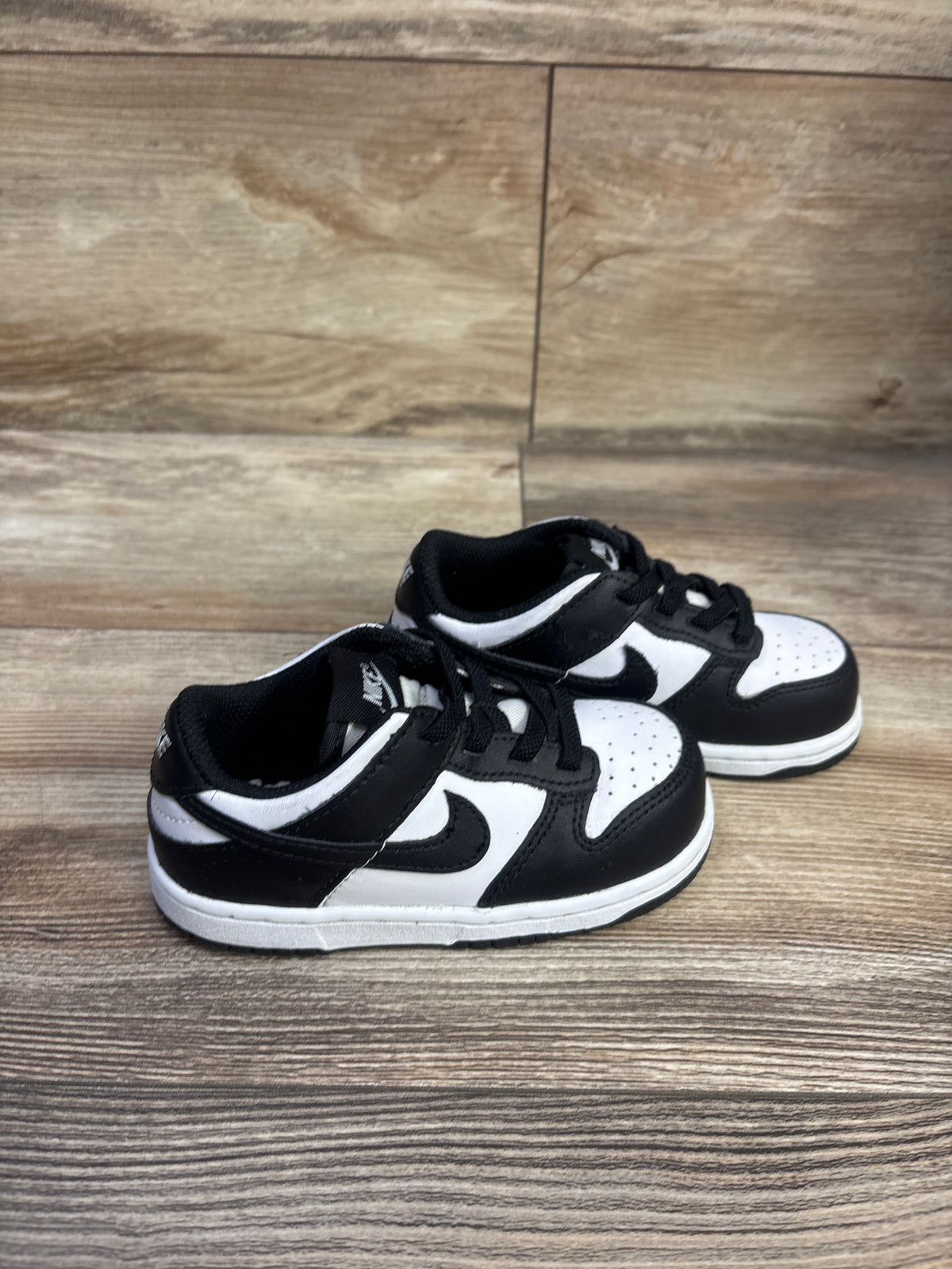 Nike Dunk Low TD 'Black White' Sneakers 8c