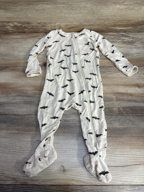 Quincy Mae Bats Footie Cream sz 6-12m - Me n Mommy To Be
