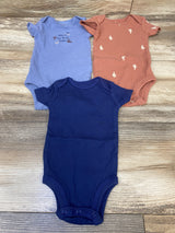 Child Of Mine 3pk Bodysuits Blue sz Newborn