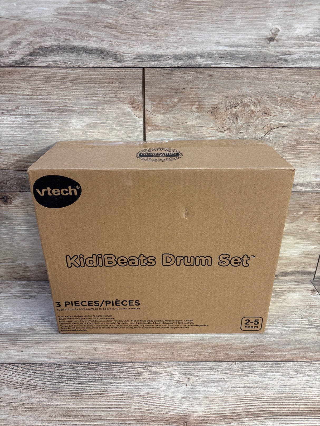 NEW Vtech KidiBeats Drum Set + 2 Sticks