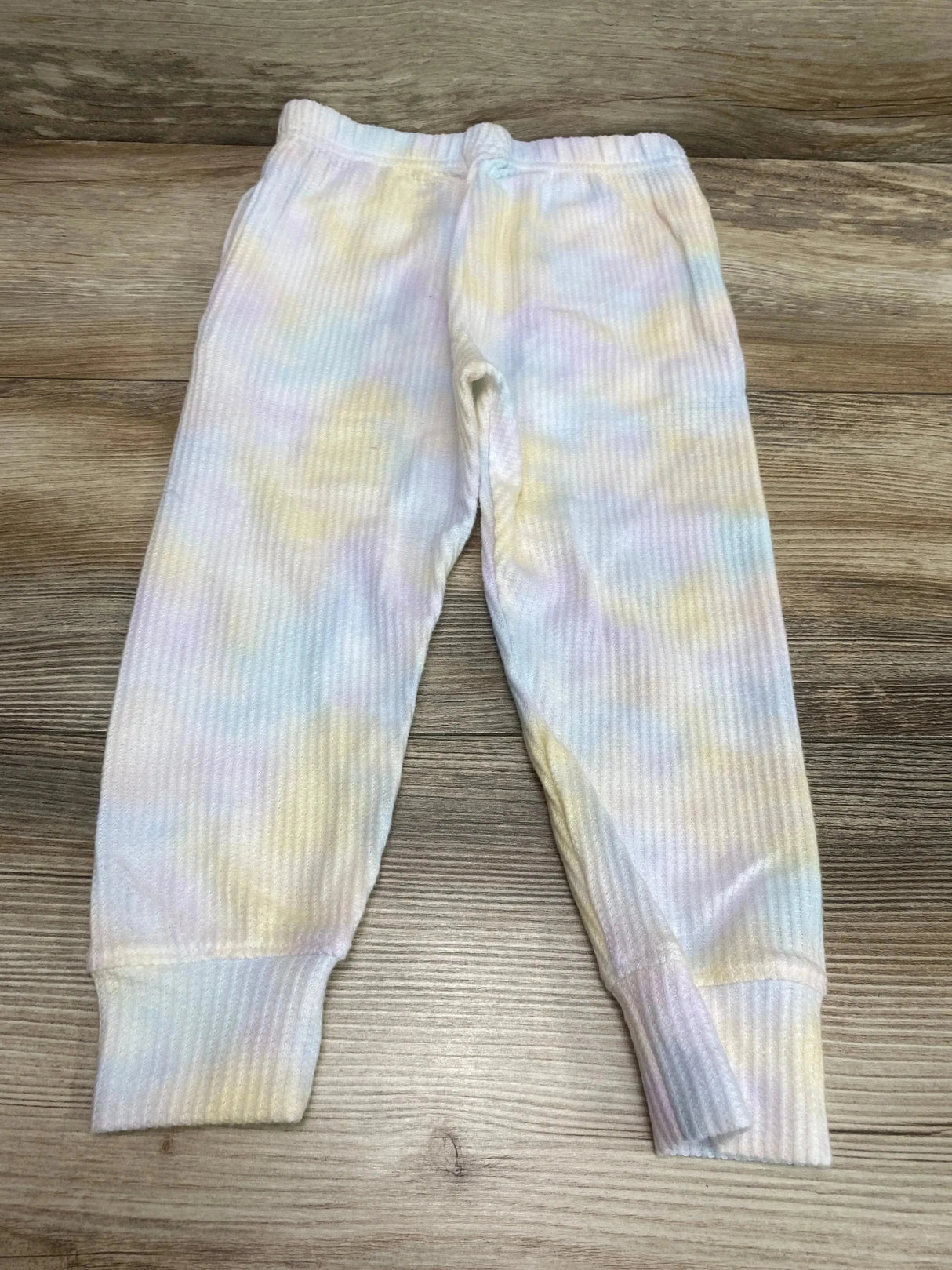 NEW Cat & Jack Pastel Waffle Knit Jogger White sz 3T