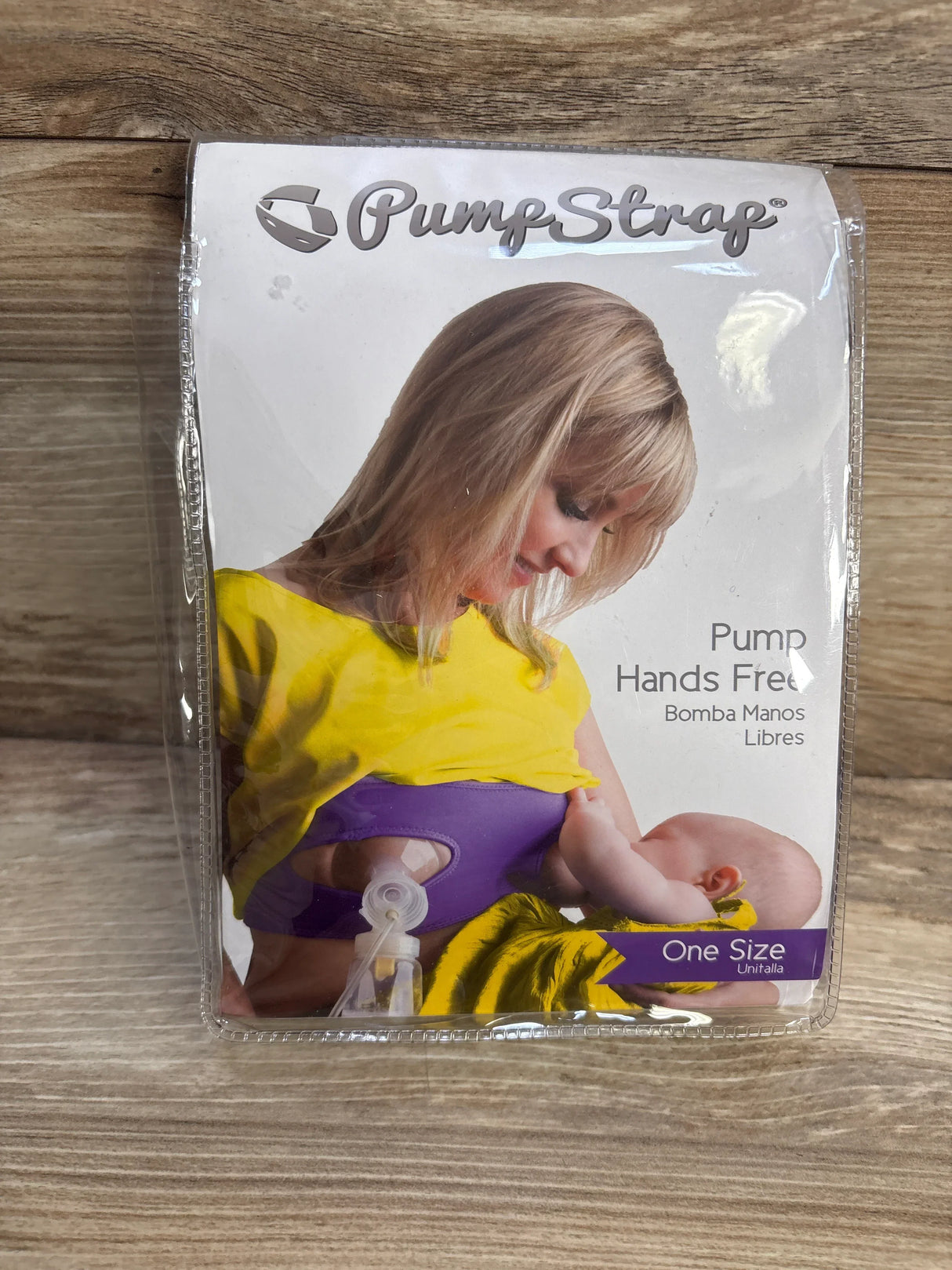 NEW Pump Strap HandsFree Pumping & Nursing Bra Purple sz One Size