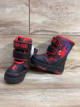 NEW Marvel Spider-Man Light-Up Winter Boots Black sz 7c