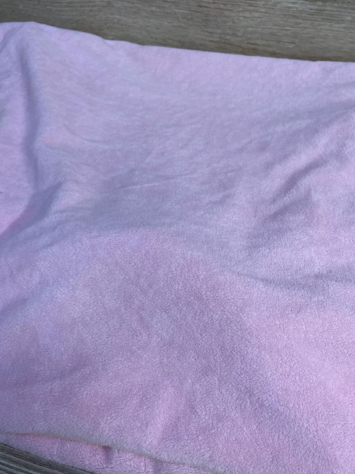 Plush Fitted Crib Sheet Pink