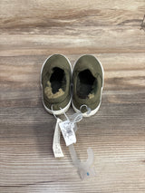 NEW Old Navy Sherpa-Lined Slip-On Sneakers Green sz 8c