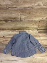 Nautica Long Sleeve Button-Up Shirt Blue sz 24m