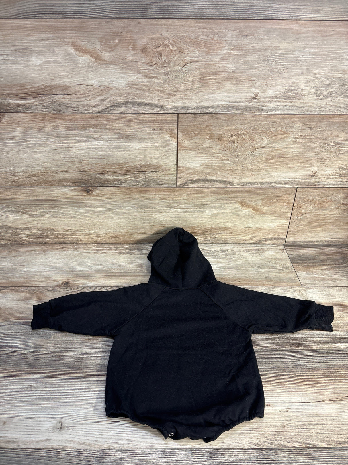 20's Baby Hooded Sweatshirt Bubble Romper Black sz 12-18m