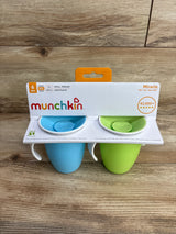 NEW Munchkin Miracle 360 Cup 7oz Green/Blue 2pk