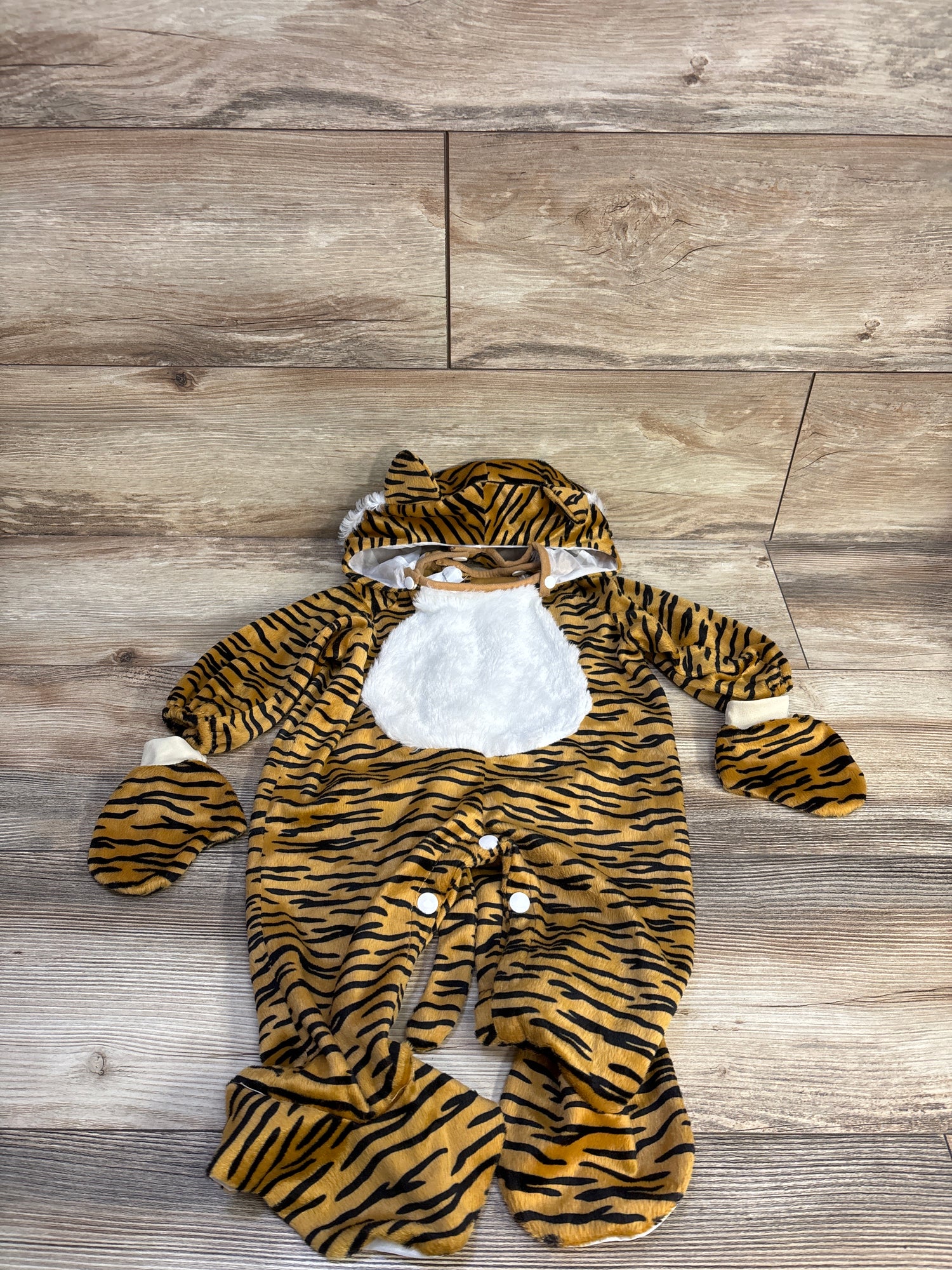 Easter Unlimited 3pc Tiger Halloween Costume Brown sz 6-12m