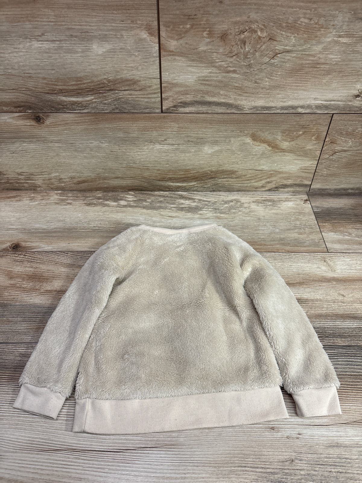 Pekkle Plush Sweatshit Tan sz 24m
