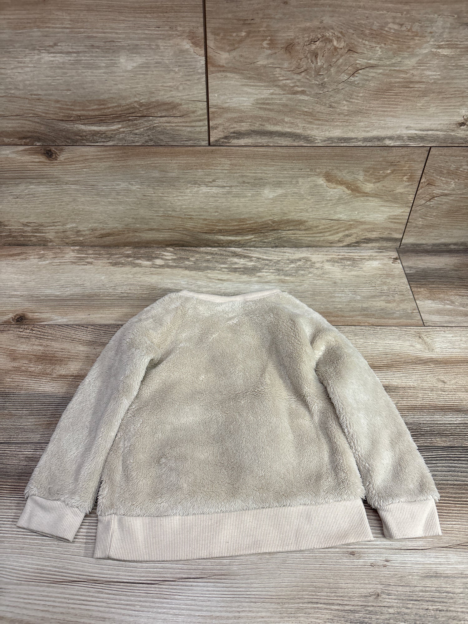 Pekkle Plush Sweatshit Tan sz 24m