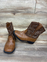 Wonder Nation Western Cowgirl Boots Brown sz 10c