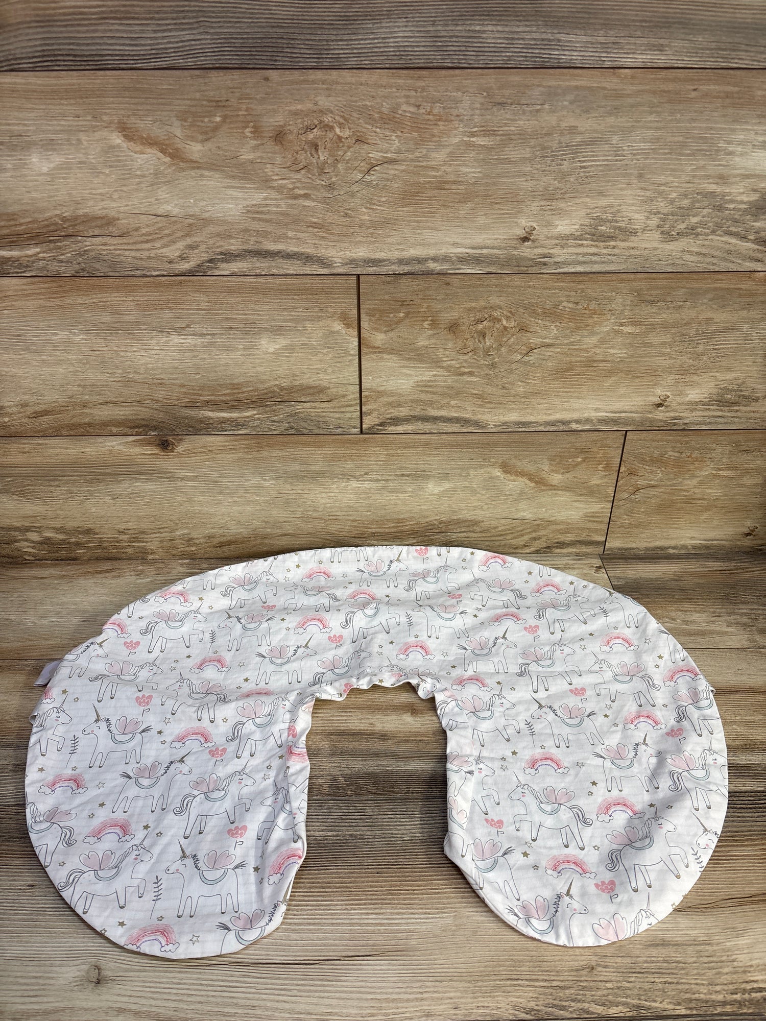 Boppy Nursing Pillow Cover in Rainbow Unicorn