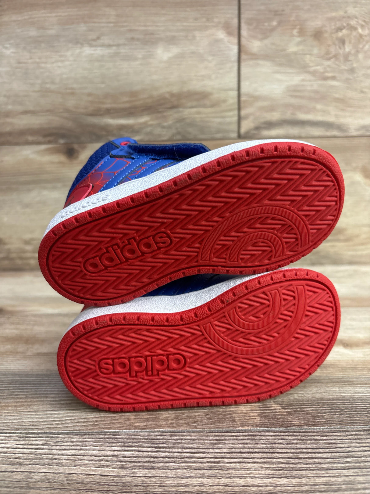 Adidas Hoops Mid 2.0 Spider-Man Sneakers Blue sz 8c Black