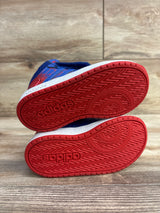 Adidas Hoops Mid 2.0 Spider-Man Sneakers Blue sz 8c Black