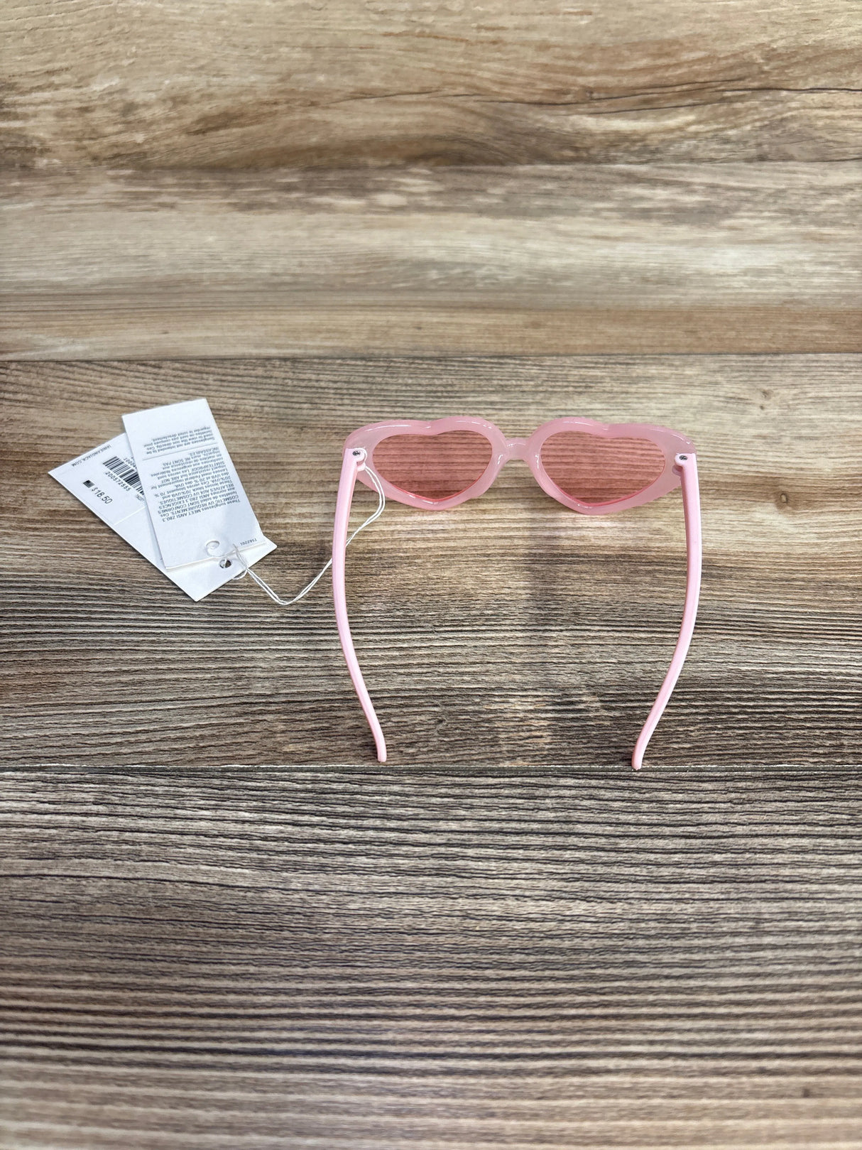 NEW Janie & Jack Light Pink Baby Heart Sunglasses 0-2Y