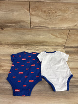 Levi's 2pk Bodysuits Blue sz 3m