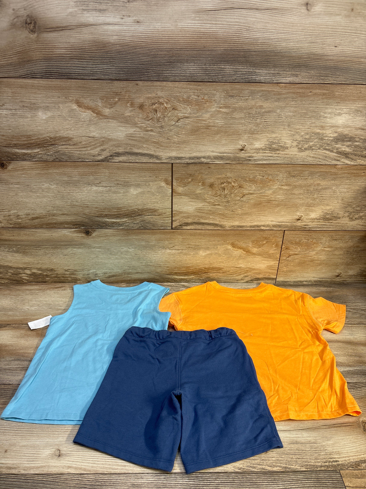 NEW Cat & Jack 3pc Shirt, Tank, & Shorts Set Orange sz 5T