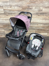 Graco Verb Click Connect Travel System with SnugRide Infant Car Seat  Pink