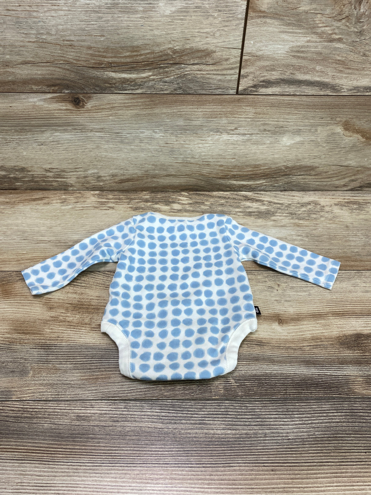 TEA Dotted Bodysuit White/Blue sz 0-3m