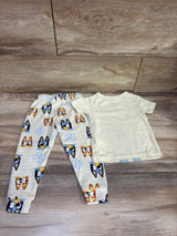 Bluey 2pc Pajama Set Yellow sz 3T