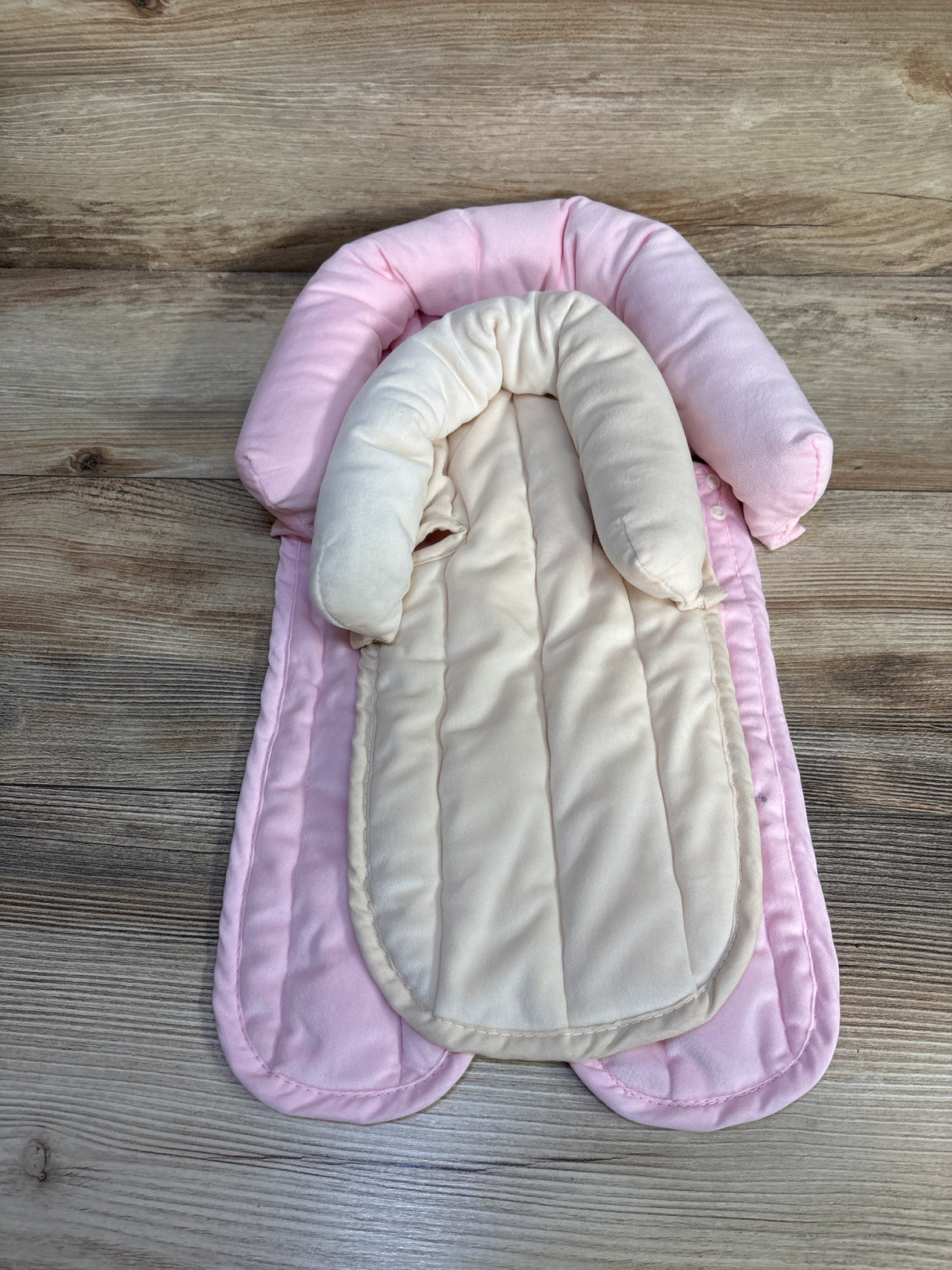 Coolbebe 2-in-1 Babybody Supports Car Seat Insert Pink/Ivory