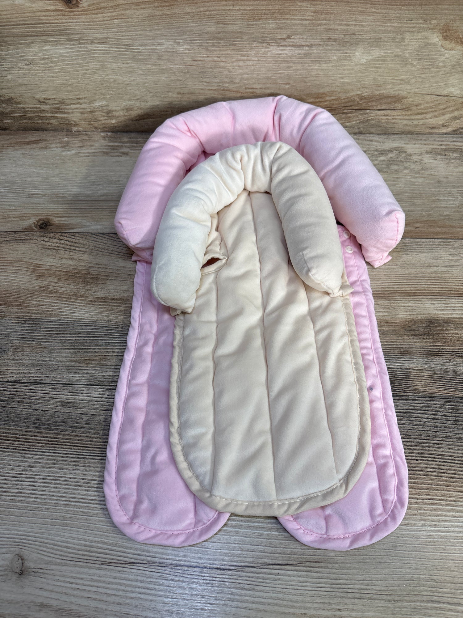 Coolbebe 2-in-1 Babybody Supports Car Seat Insert Pink/Ivory