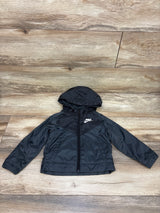 Nike Fleece Lined Windrunner Hooded Jacket Black sz 18m