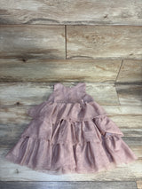 H&M Sleeveless Layered Tulle Dress Pink sz 2T