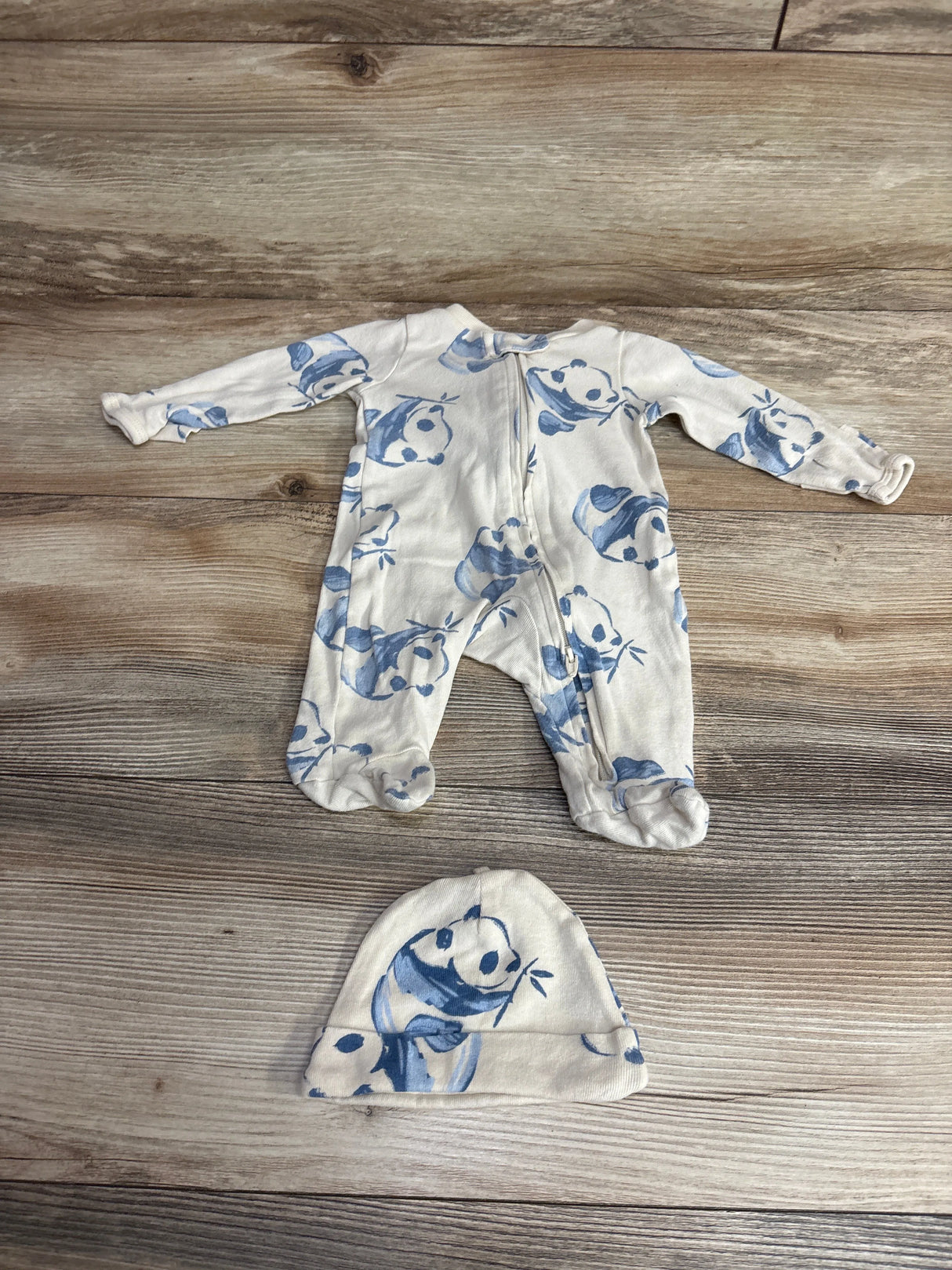 Carter's Panda Sleeper Tan sz Newborn