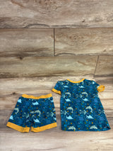 Emerson & Friends 2pc Ocean Friends Bamboo Pajama Set Blue sz 2T
