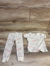 Old Navy 2pc Dumpling Pajama Set Beige sz 2T