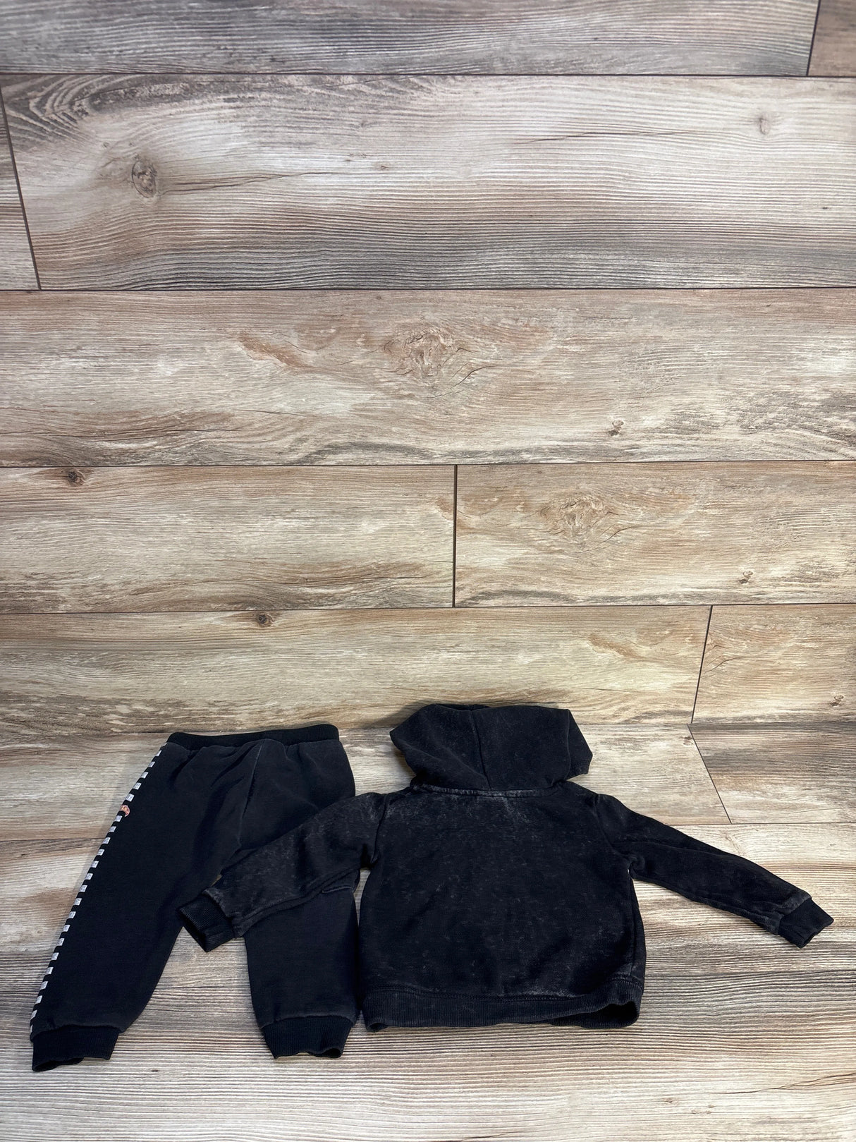 Hot Wheels 2pc Pullover Hoodie & Joggers Set Black sz 18m
