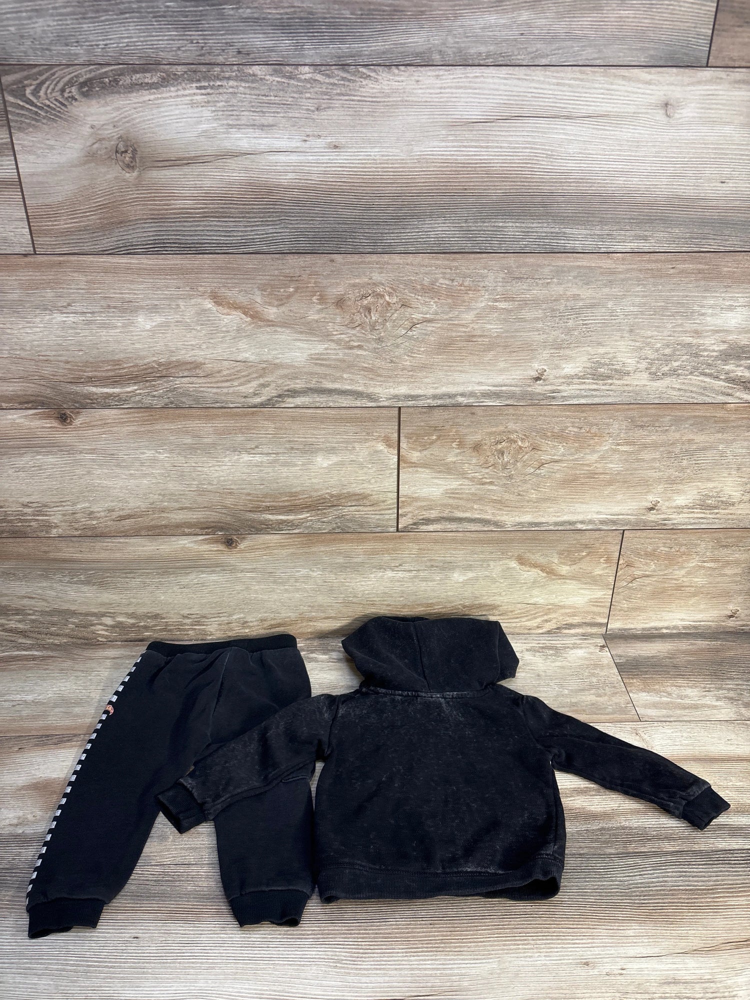 Hot Wheels 2pc Pullover Hoodie & Joggers Set Black sz 18m