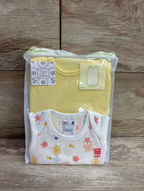 NEW Uniqlo 2pk Cotton Mesh Inner Bodysuits White sz 12-18m