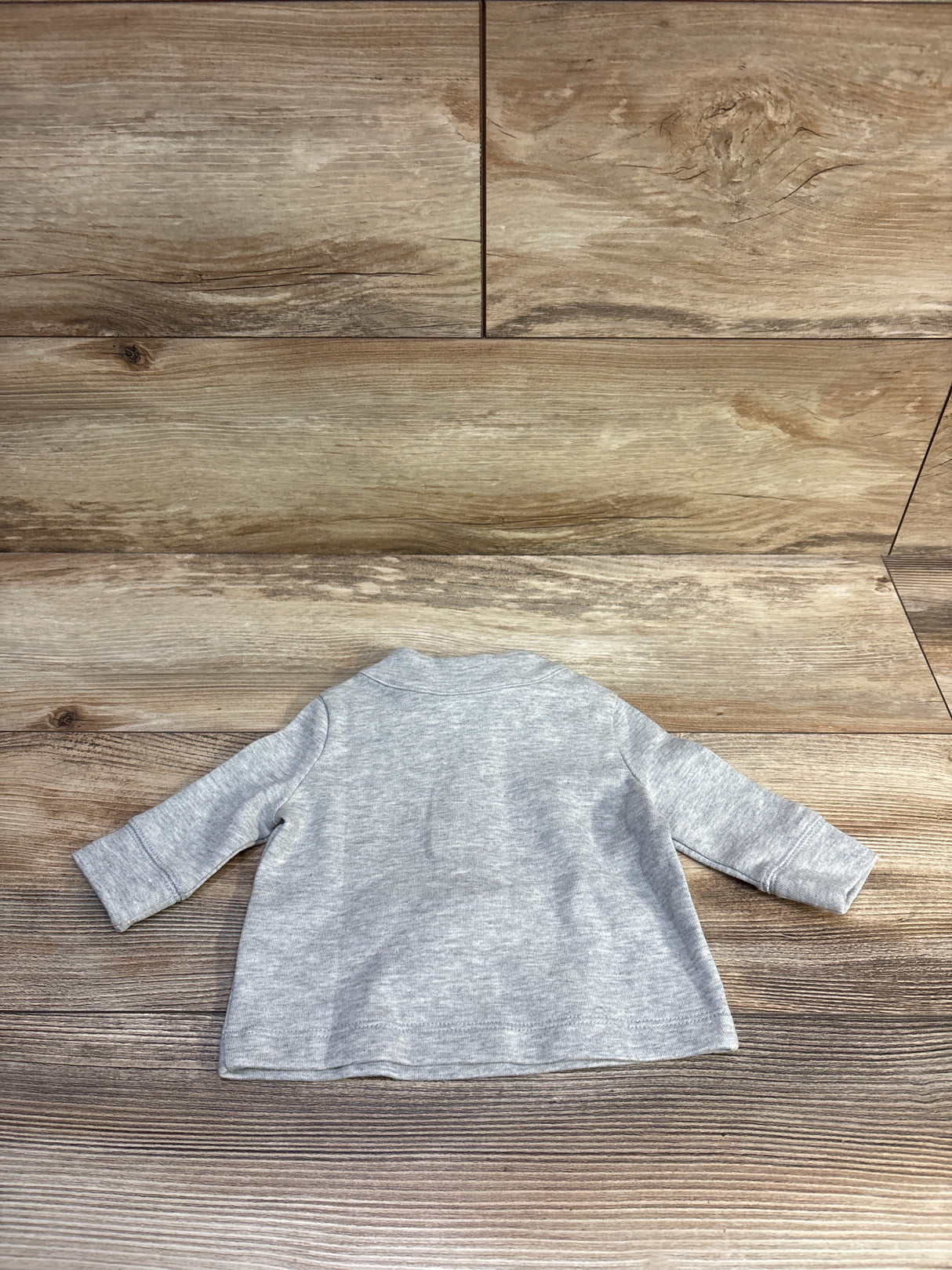 Baby Gap Mockneck Quarter-Zip Pullover Sweatshirt Grey sz 0-3m