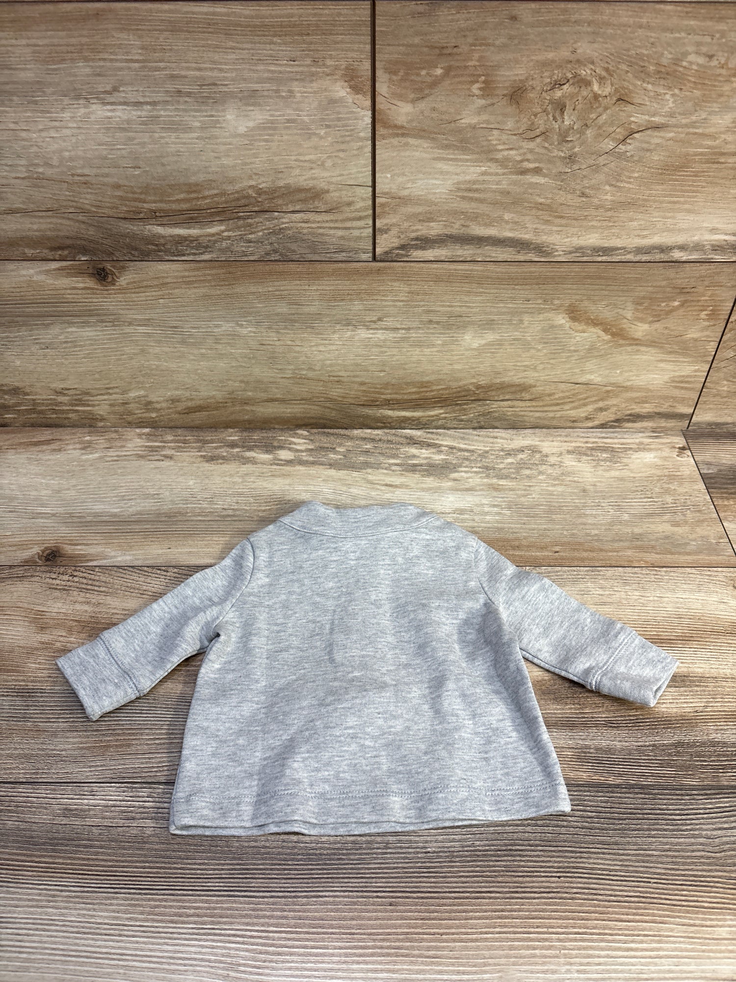 Baby Gap Mockneck Quarter-Zip Pullover Sweatshirt Grey sz 0-3m