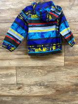 The North Face Tailout Rain Jacket Blue sz 18-24m