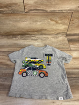 Baby Gap Racecar Shirt Grey sz 2T