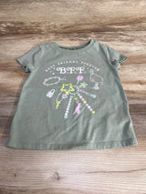 OshKosh BFF T-Shirt Green sz 4T