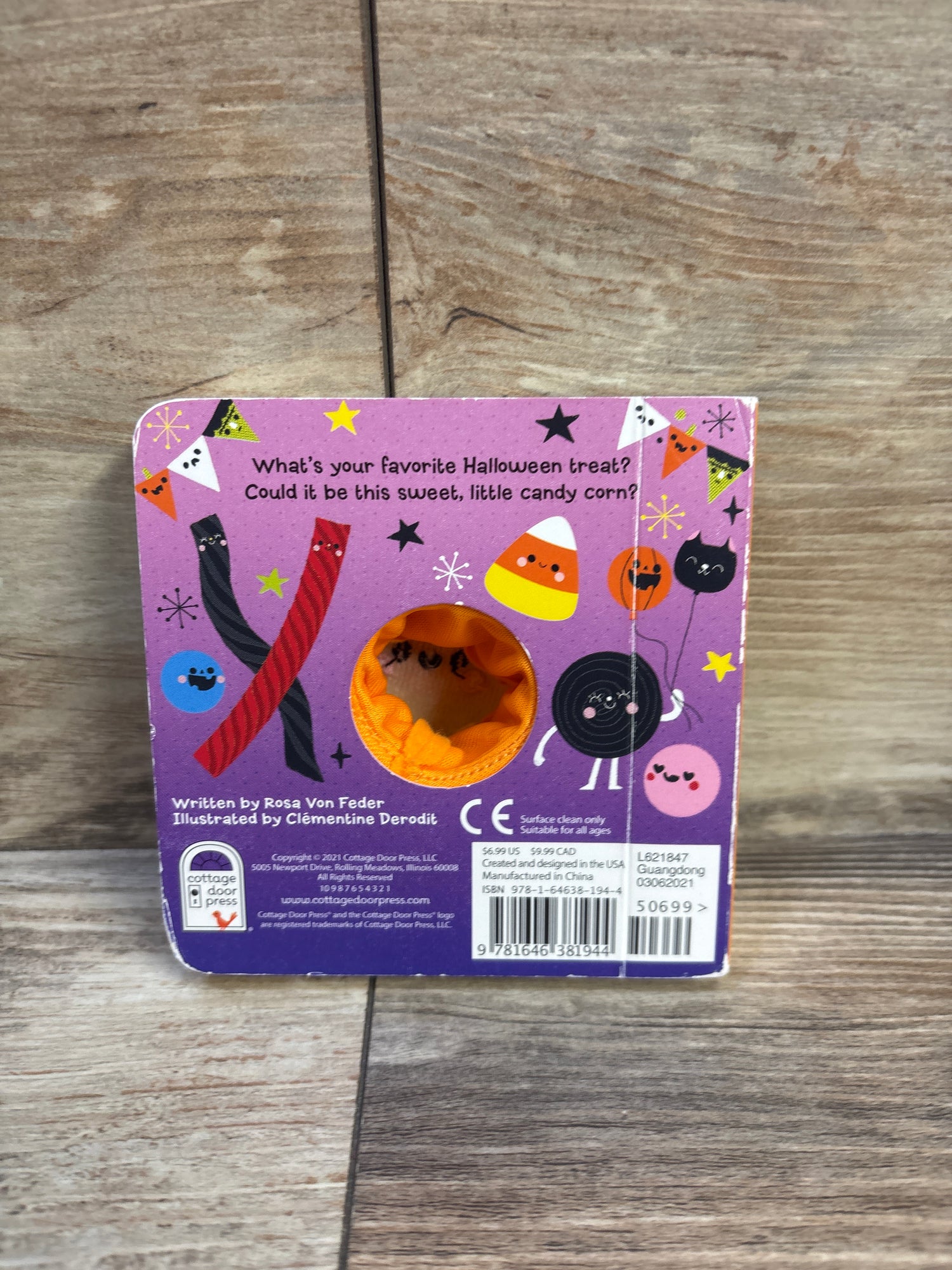 Candy Corn Finger-Puppet Board Book