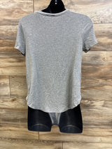 Destination Maternity Pocket Shirt Grey sz Medium