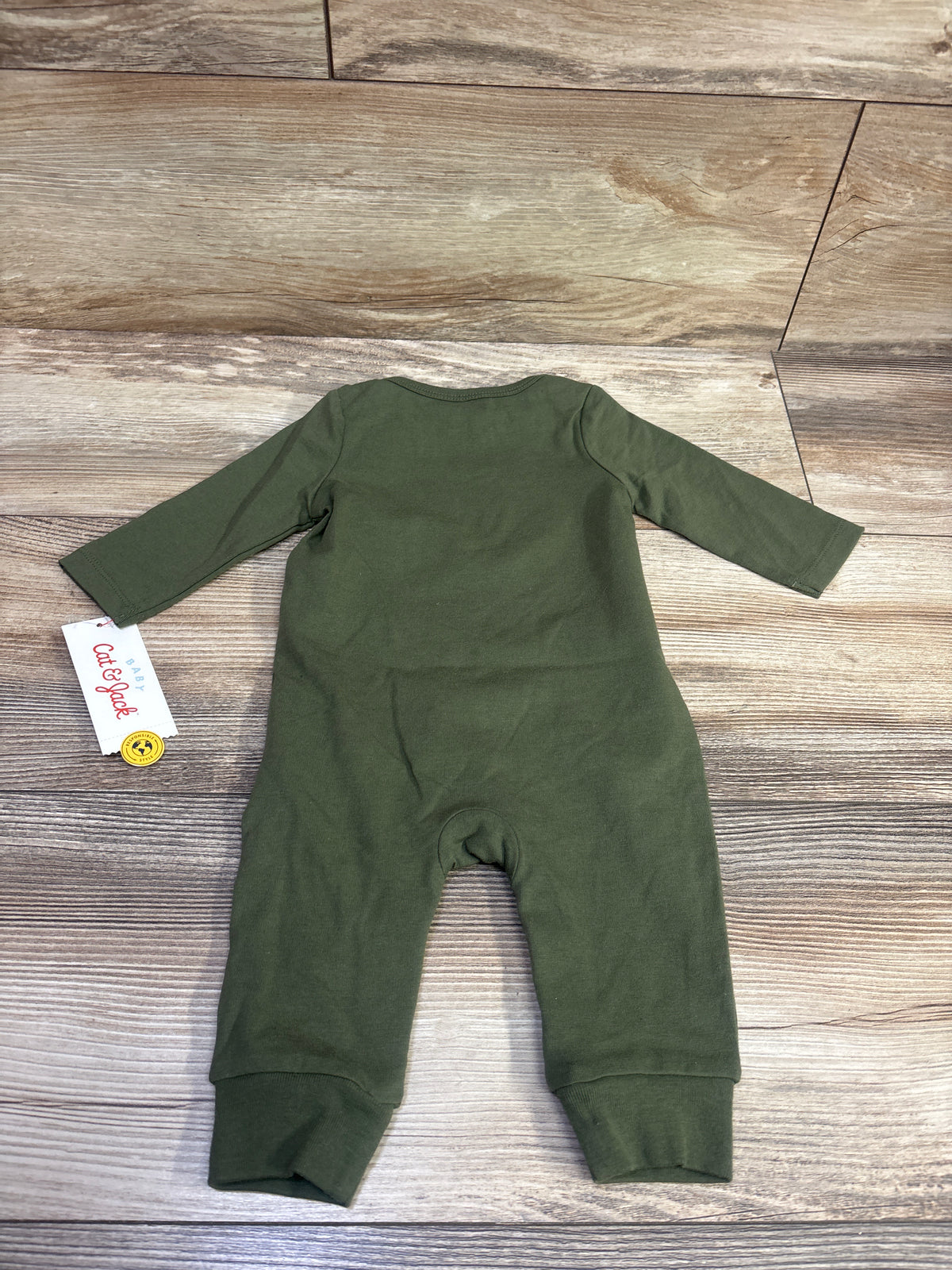 NEW Cat & Jack Hello Fall Coverall Green sz 0-3m