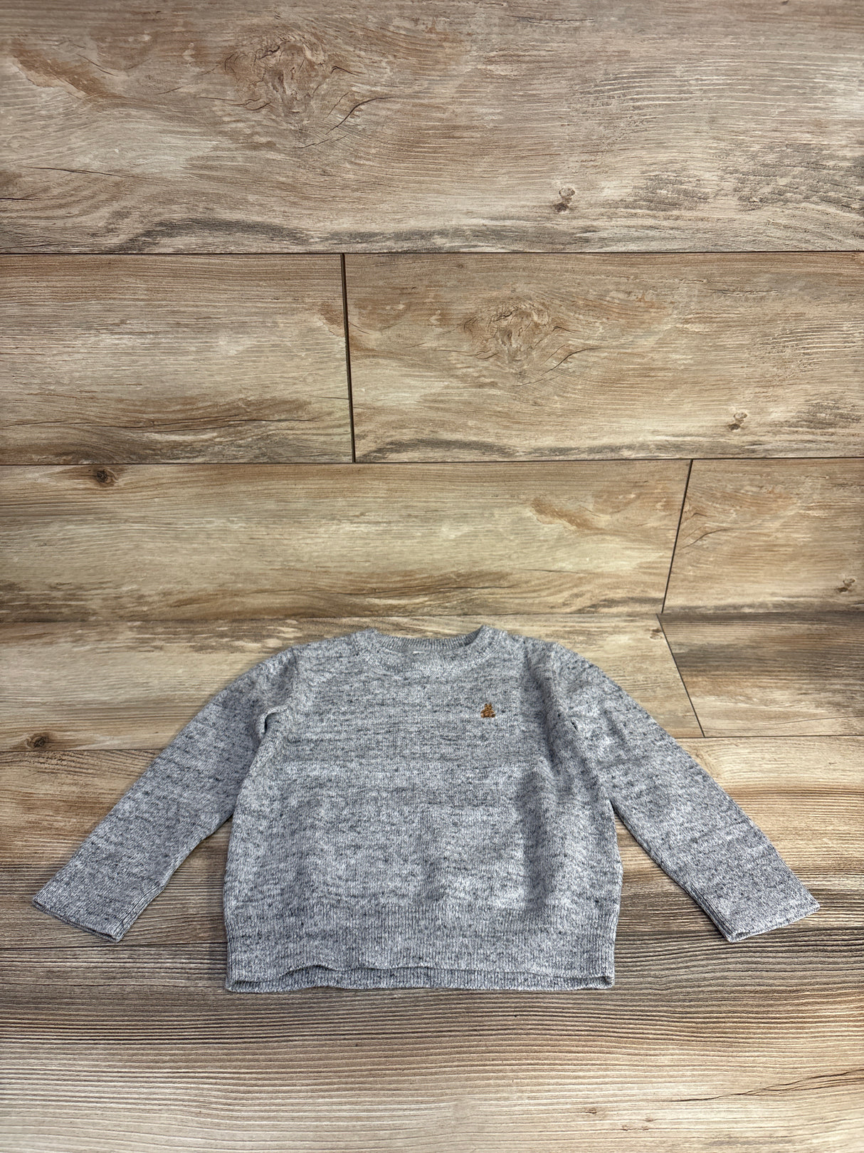 Baby Gap Teddy Sweater Grey sz 3T